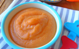 Purée de pomme de terre aux tomates pour bébé (SANS gluten, lait, arachide) {à partir de 7 mois}