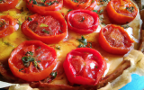 Tarte à la tomate à grignoter