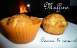 Muffin pommes & caramel