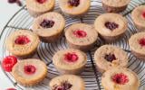 Cake en bouchées aux mûres ou framboises (à base de haricots rouges)