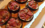 Aubergines fondantes à la tomate