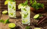 Mojito au rhum blanc adouci au sucre roux