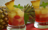 Compote ananas fraise