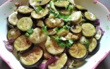 Salade d'aubergines facile