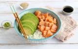 Sushi bowl saumon avocat