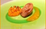 Foie gras chaud à la mangue