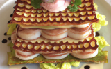 Mille-feuille de raie et andouille de Vire