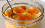 Marbré spéculoos/mandarine curd