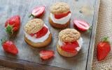 Choux fraises du Périgord IGP et chantilly