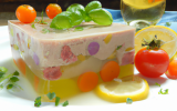 Terrine de lotte fraicheur gelée