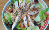 Salade de poulet au soja