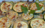 Gratin de courgettes au roquefort facile