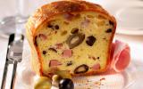 Cake jambon, olives et Camembert le Rustique