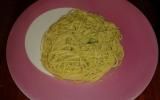 Spaghetti sauce courgette et chèvre