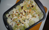 Gratin de courgettes au chèvre