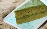 Gâteau au thé matcha