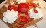 Crêpe fraise melba