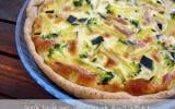 Tarte salée aux légumes de printemps