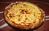 Quiche au cœurs d'artichaut et Coulommiers