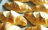 Croissants au fromage frais