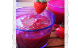 Compote fraises romarin