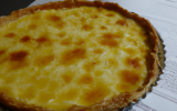 Tarte au cantal, délice de dernière minute