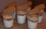 Mousse au chocolat blanc et speculoos