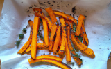 Frites de courge Butternut au parmesan et herbes de Provence