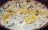 Gratin quenelles courgettes