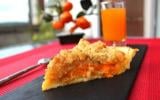 Tarte-crumble aux abricots