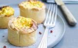 Mini-quiches aux carottes et courgettes râpées