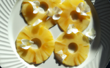 Carpaccio d'ananas à la vanille