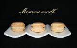 Macarons à la vanille