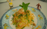 Salade de mangue verte aux crevettes