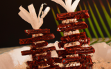 Papillotes de riz rod au chocolat