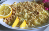 Crumble au citron rapide