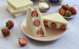 Connaissez-vous le sando aux fraises ? Voici la recette de version sucrée du sandwich japonais, idéale pour l'été !