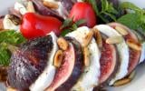 Salade aux figues et mozzarella