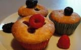 Muffins fruits rouges