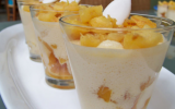 Verrine de Tiramisu à l'ananas et à la crème de calissons