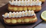 Éclairs au citron meringués