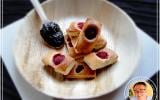 Minis financiers aux amandes et framboises