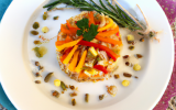 Risotto aux légumes en julienne