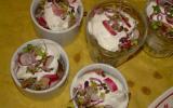 Salade croquante en verrine