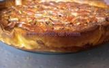 Tarte aux noix de pécan, sirop d'érable et fève tonka