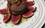 Filet mignon de chevreuil aux figues