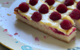 Gâteau aux framboises petits suisses