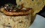 Risotto aux cèpes et au foie gras pour les fêtes