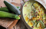 Comment préparer une “courgiflette” cette variante de la tartiflette à faire avec des courgettes ?