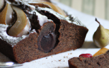 Cake au chocolat et aux poires